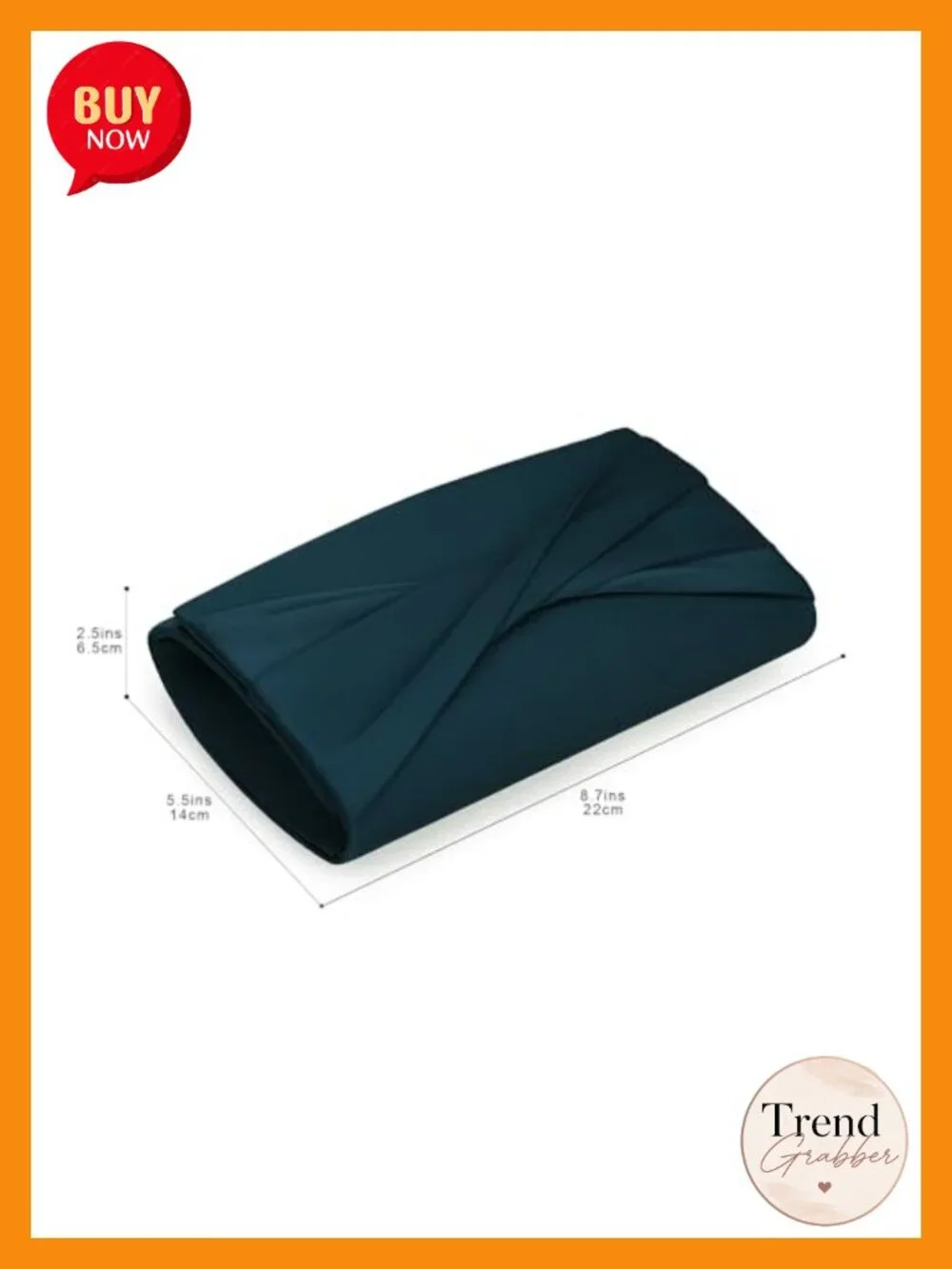 Satin Clutch Purse for Women Evening Bag Formal Wedding Bridal Prom Party